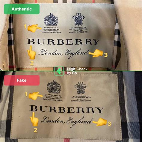 burberry coat replica|how to check if burberry bag is real.